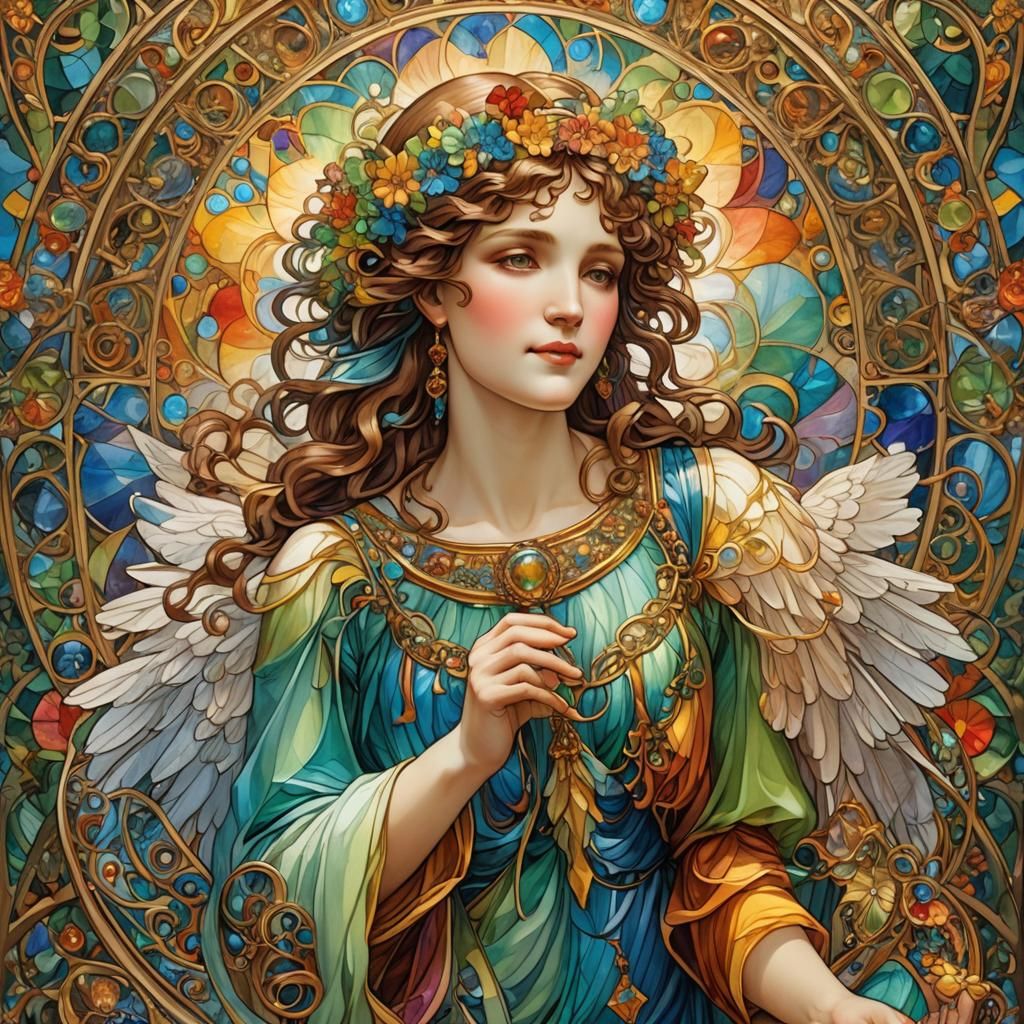 Smiling angel