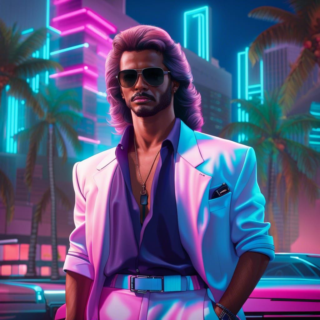 Miami vice 80s Tv style fashion
