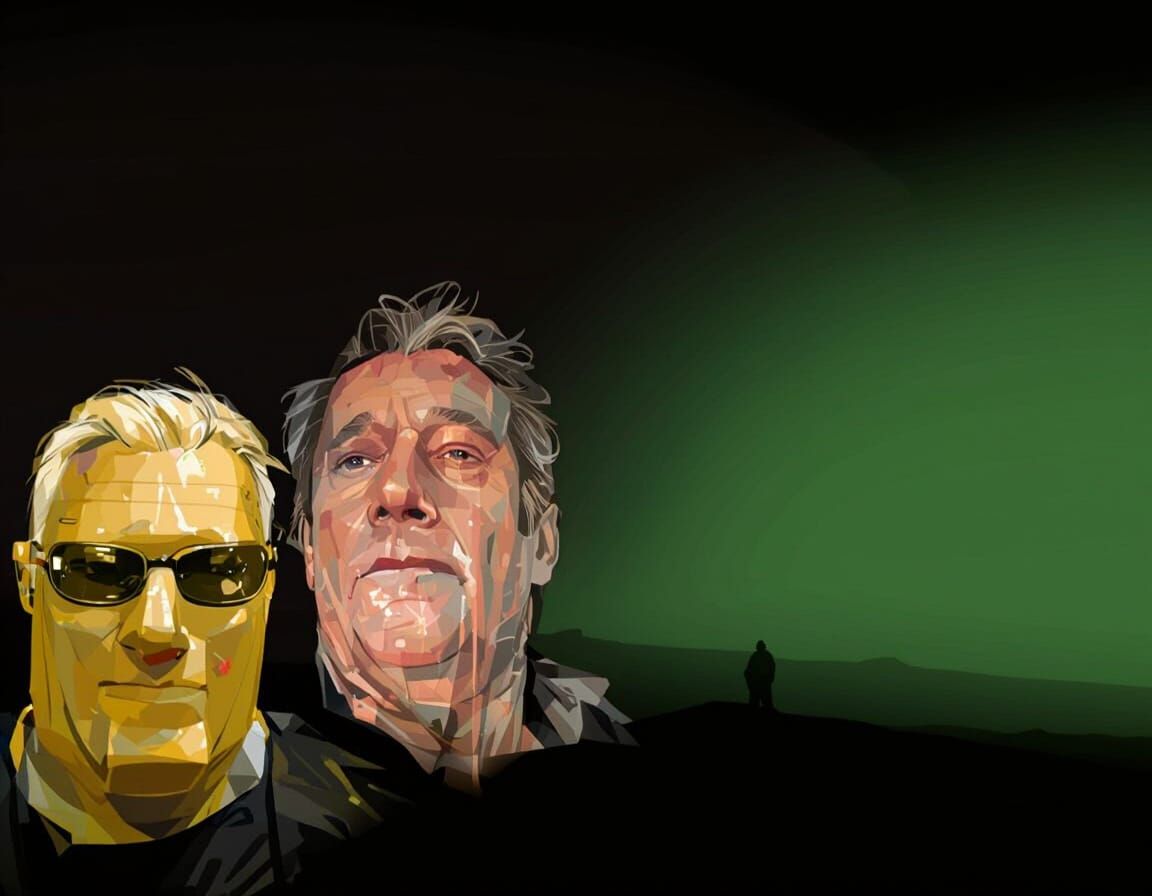 Star Wars Style Spaceship Battle Over Desolate Planet