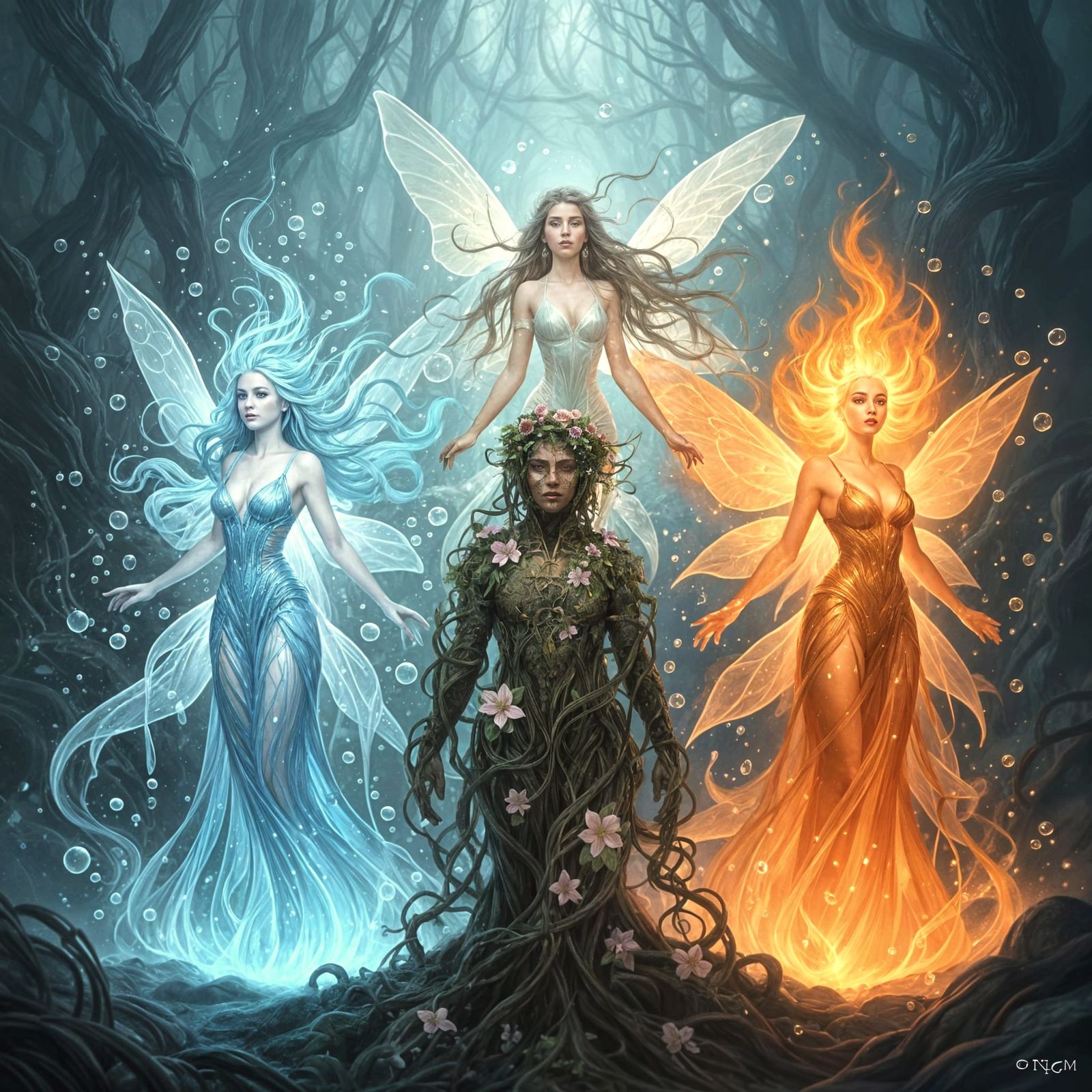 Fey Spirits of Primordial Chaos and Creation