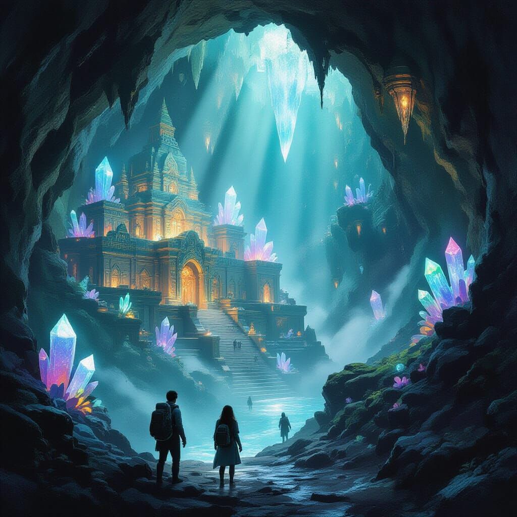 Explorers Discover Lost City in Underground Cavern