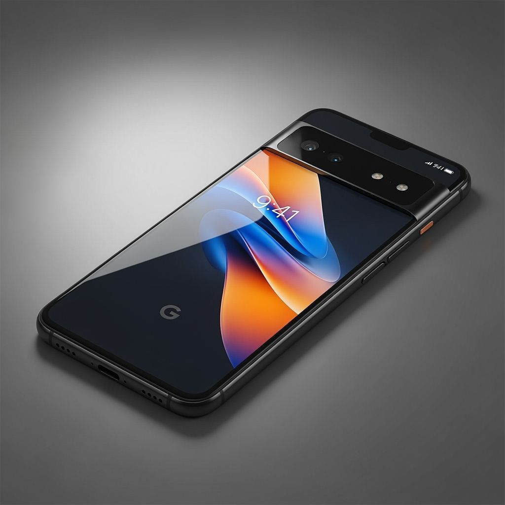 Sleek Google Pixel Smartphone Product Shot