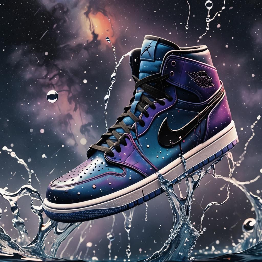 Nike Air Jordan One Dripping in Space