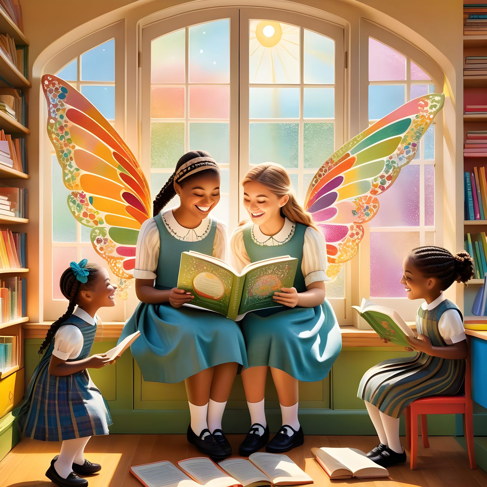 Fairy Friends in Classroom Delight