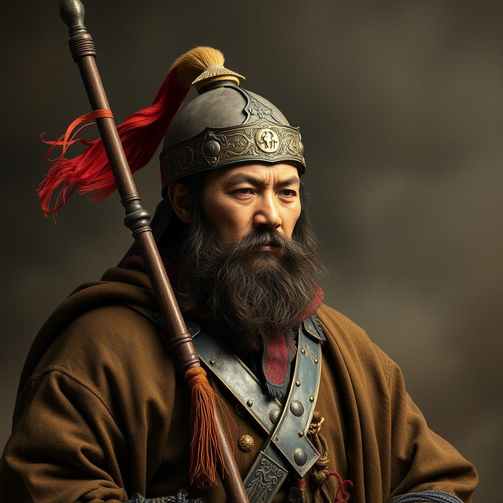 Mongol Warrior in 13th Century, Historically Accurate