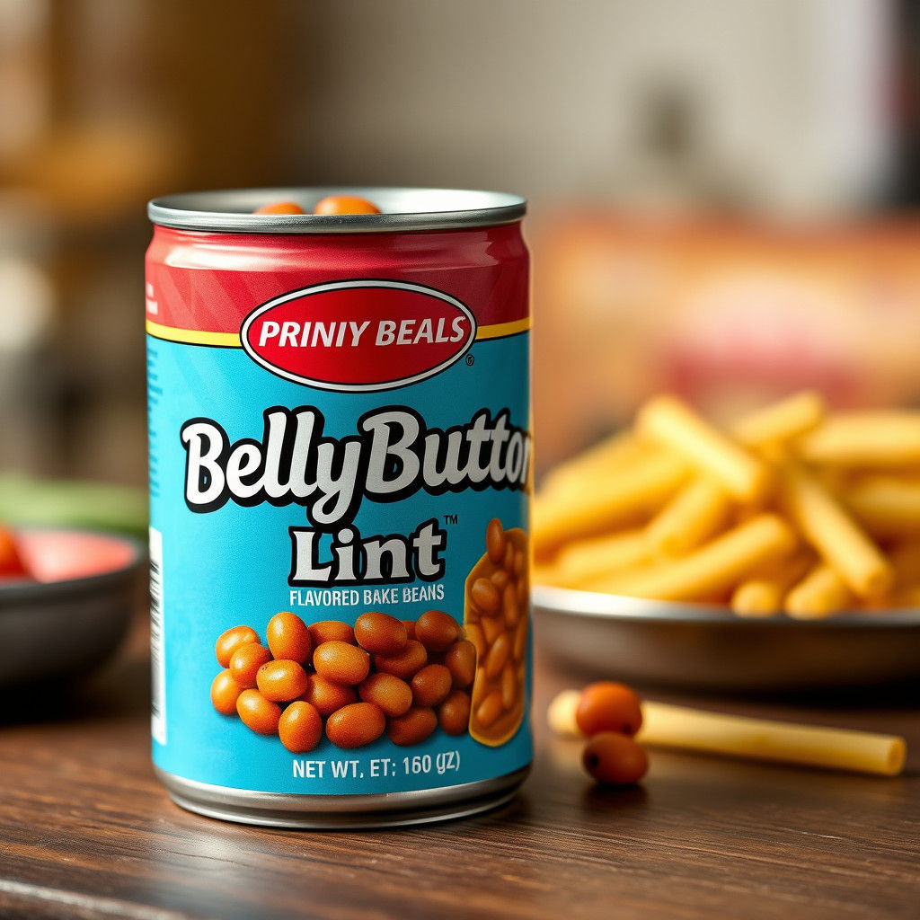 Belly Button Lint Baked Beans