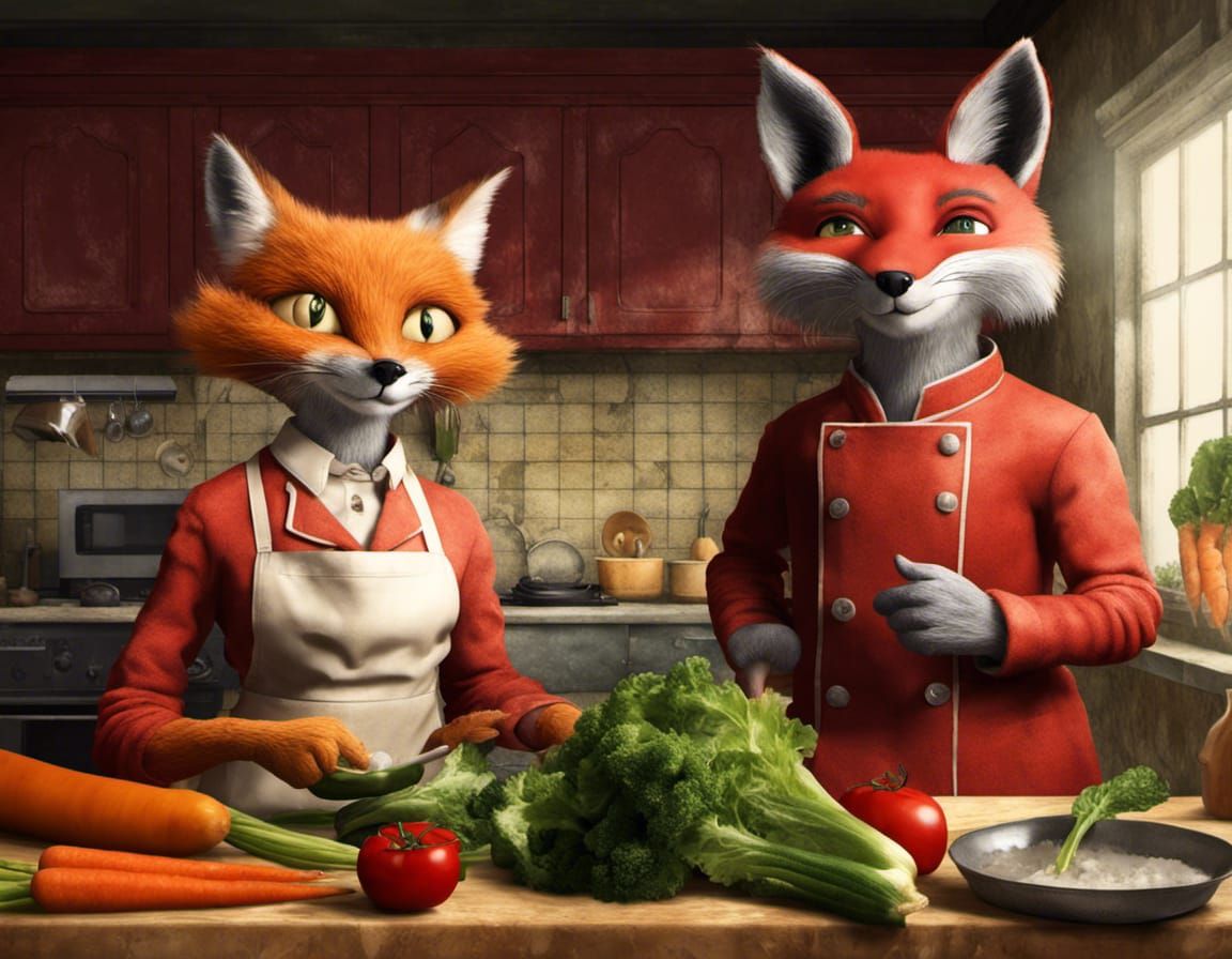 "We're taking carrots, broccoli and some tomatoes…"