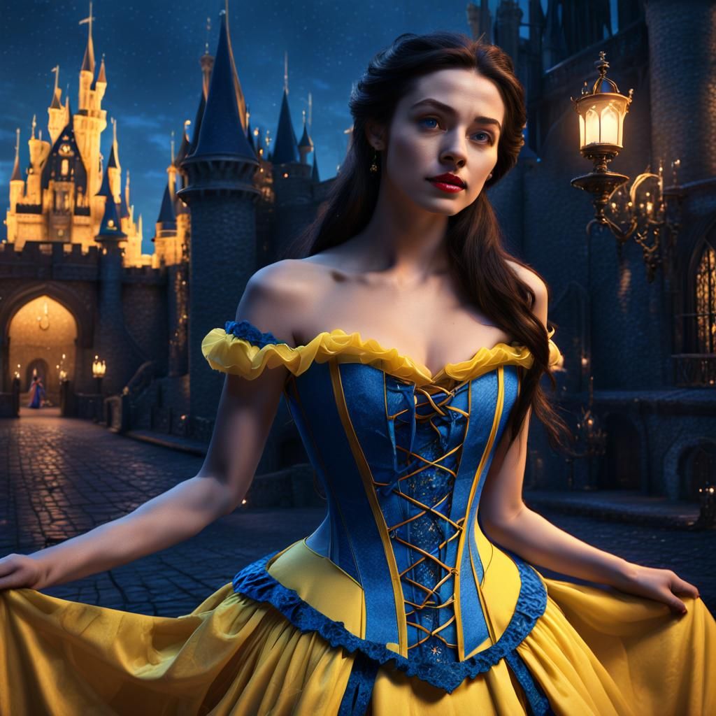 Gothic Fairytale Belle at Beast's Castle