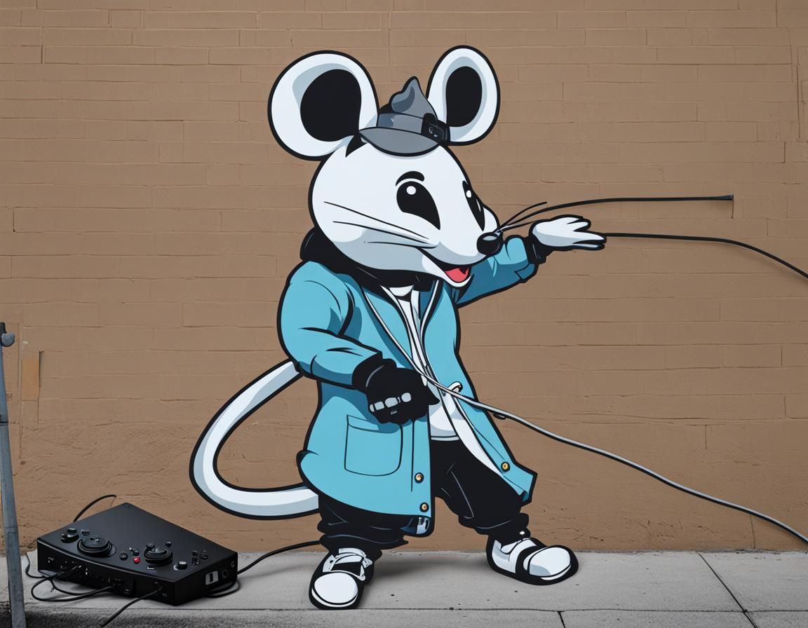 DJ Mouse in Philadelphia Streetwear