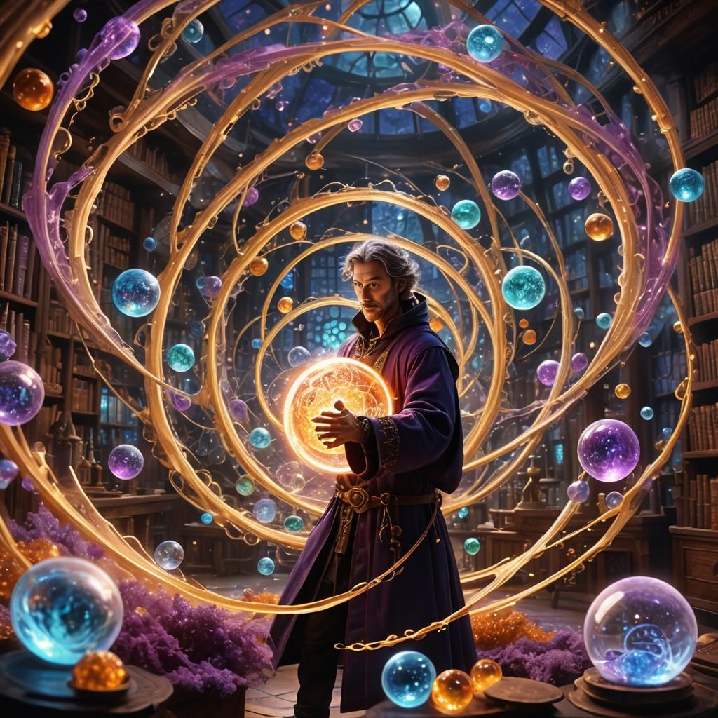 Alchemist Conjures Molecular Fusion Vortex