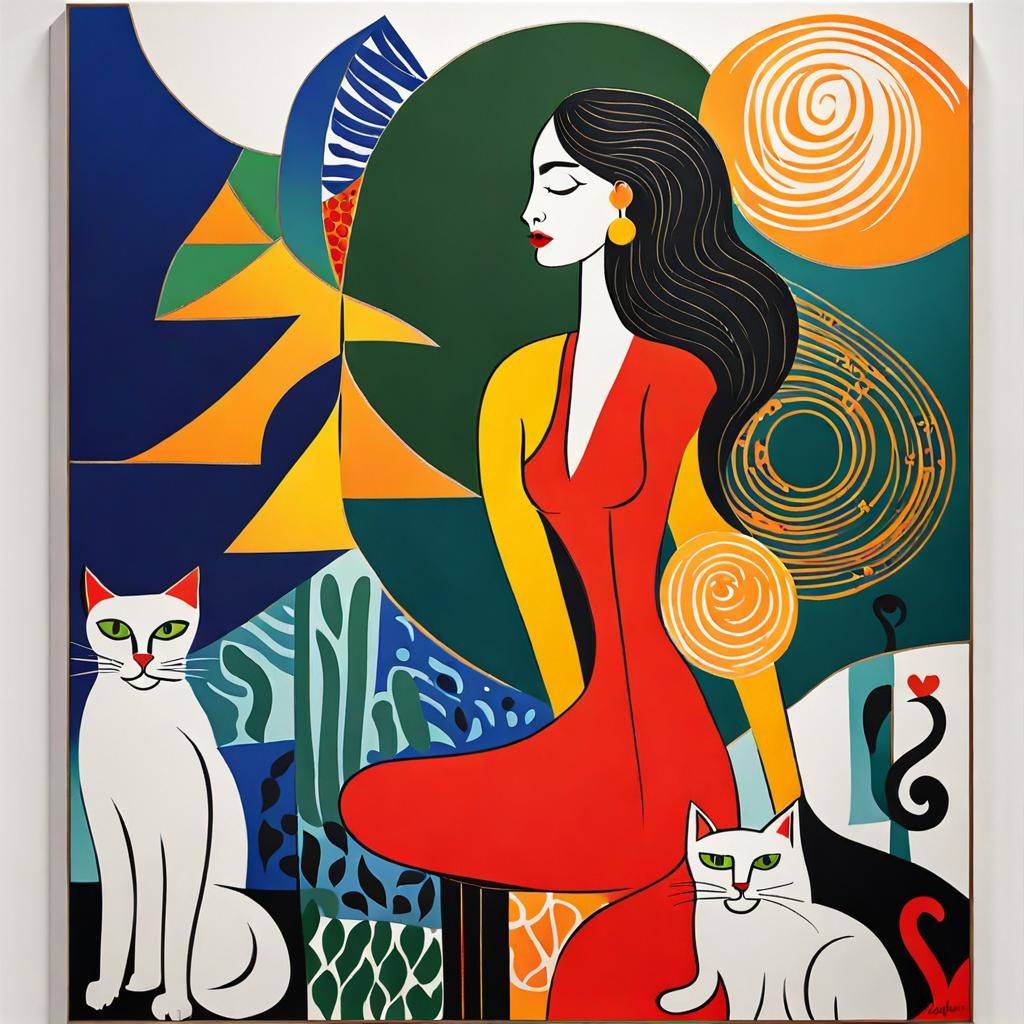 Woman andher cat v66.8