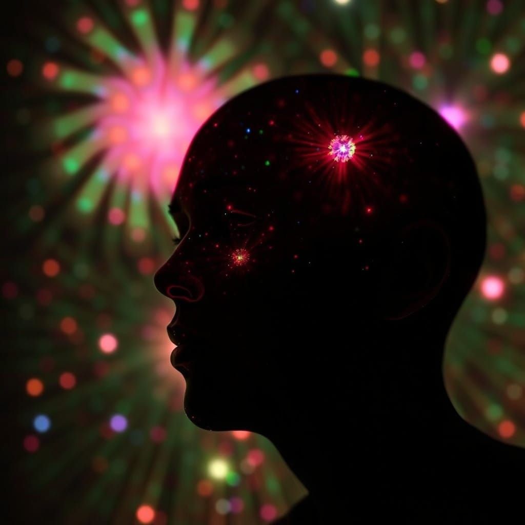 Kirlian Photography in Vibrant Color