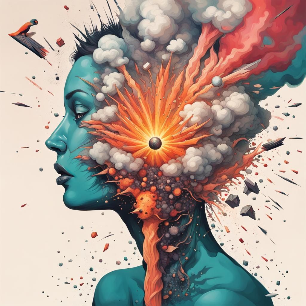 Surreal Explosion of Creative Illustration