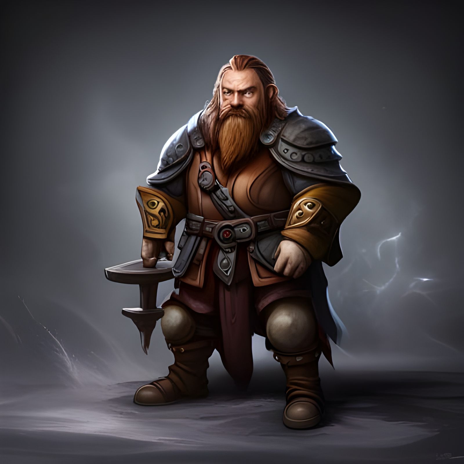 dungeons and dragons character male dwarf