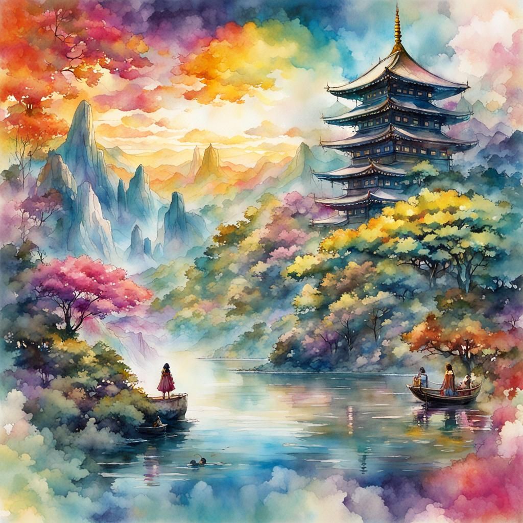 Japanese Watercolor