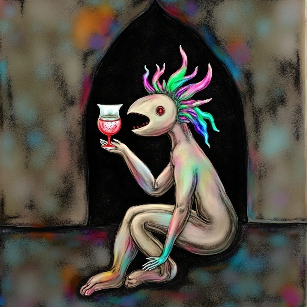 Glitch Art Beauty in Ambivalent Digital World