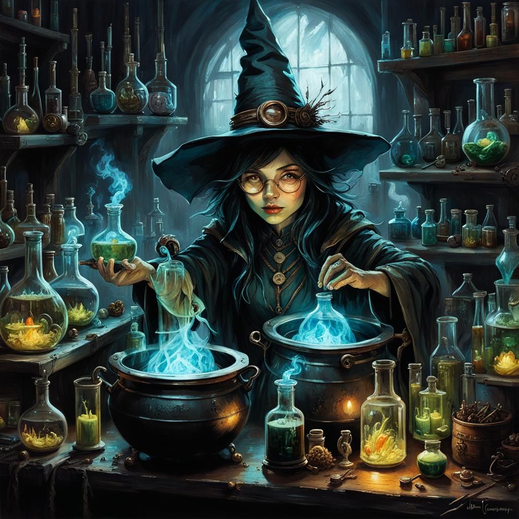 Brewing potions