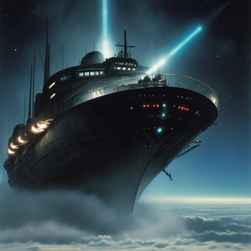 Distressed Spaceship in Peril, Focused on Earth