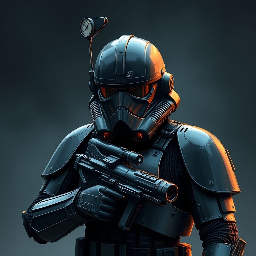 Steampunk Darktrooper Special Ops Photo Illustration