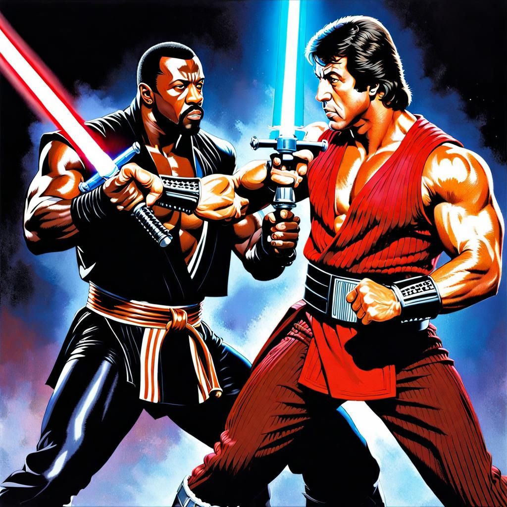 Emperor T and Master Balboa have their final duel