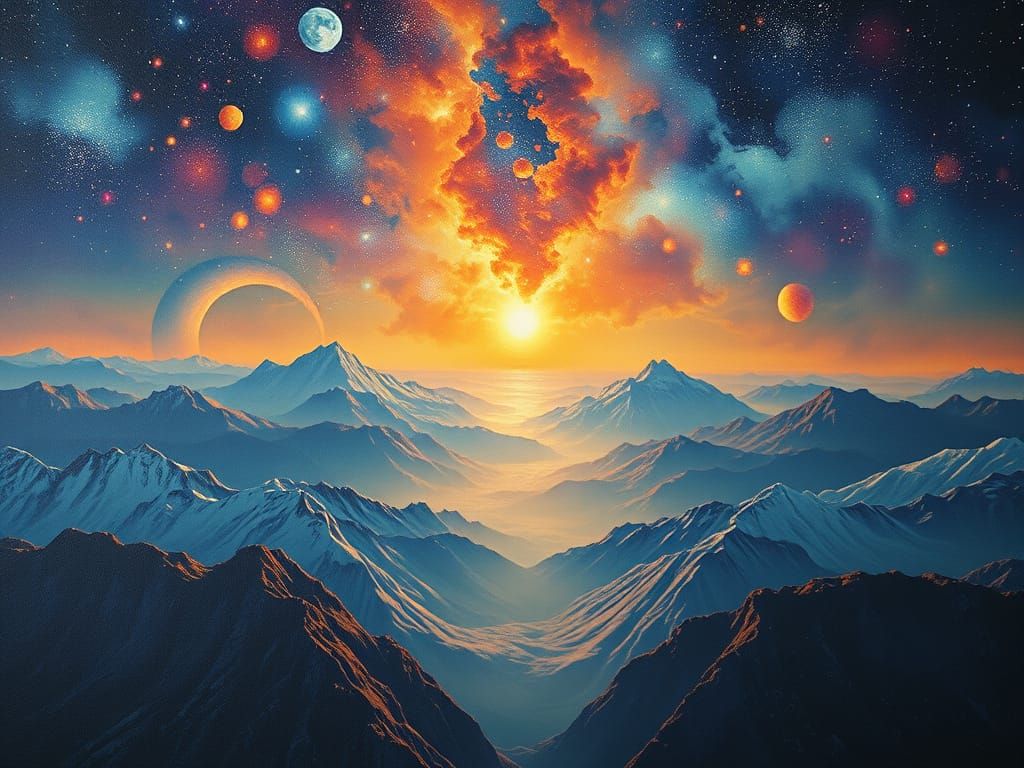 Where We Meet & Miss in Impasto Fabric of the Universe