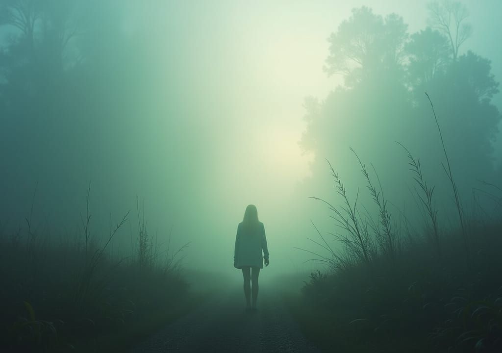 Mystical Purgatory Realm with Ethereal Light