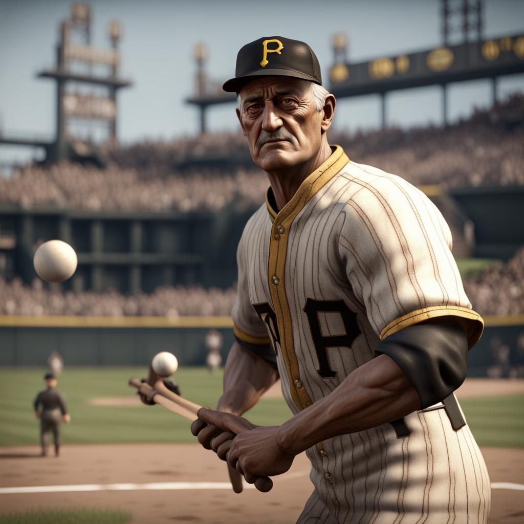 Honus Wagner Plays Baseball: 3D Game Cinematic
