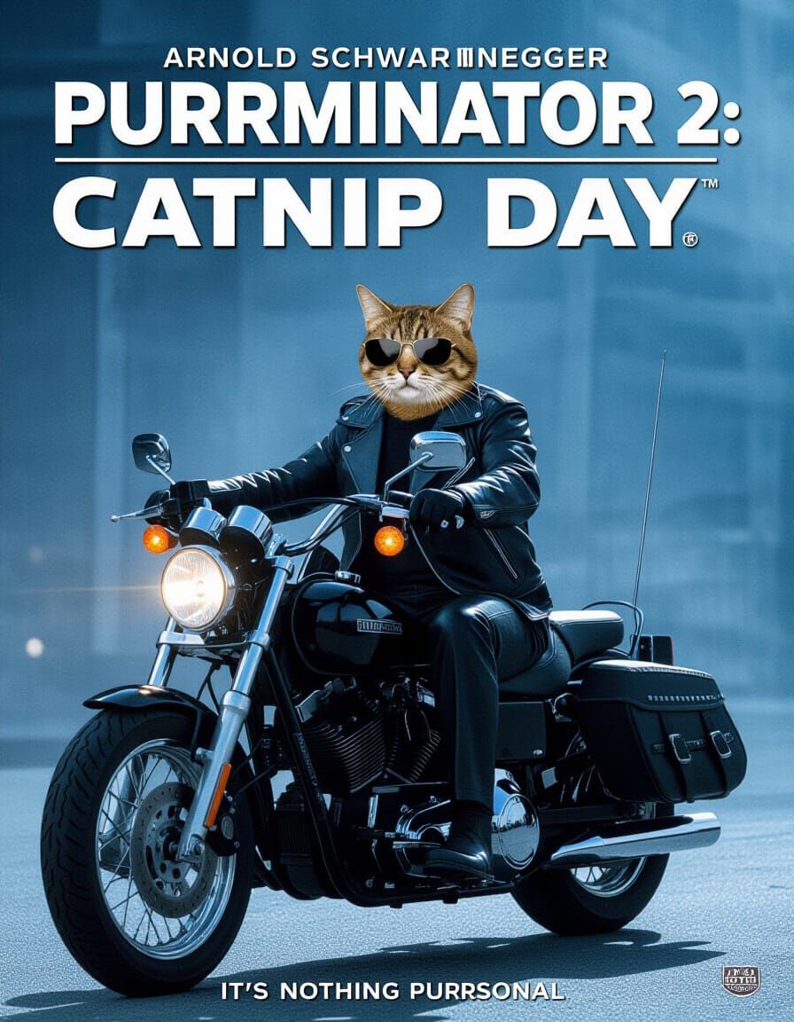 Purrminator 2: Catnip Day Movie Poster Parody