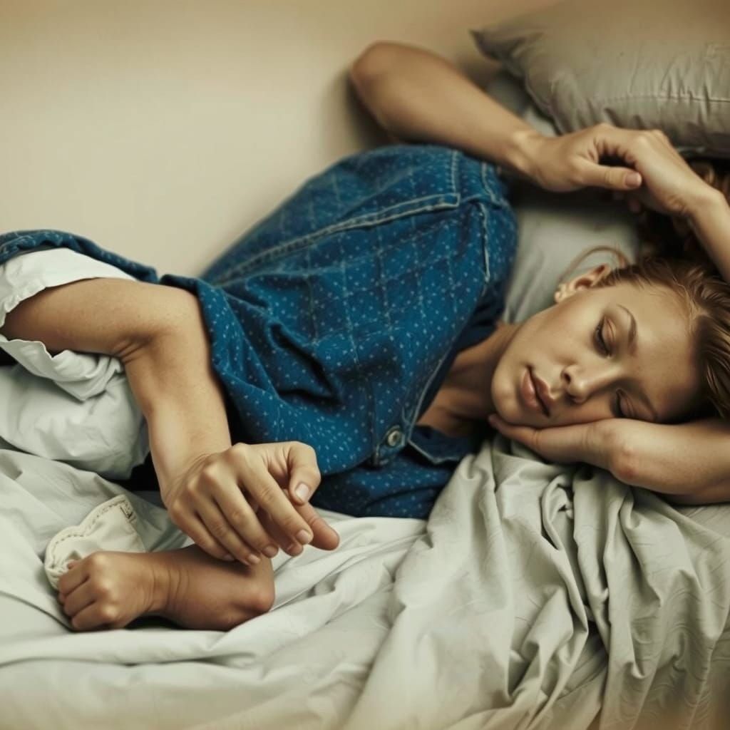 Furious Teakettle Sleeps: Close-Up Portrait