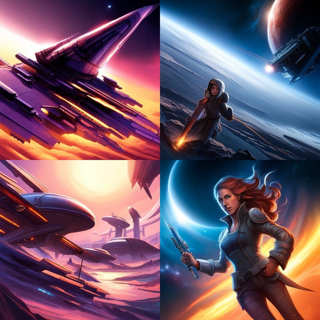 Pirates Pursue Spacecraft in Sci-Fi Chase