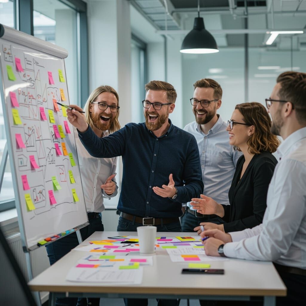 Dutch Consultants Brainstorming Healthcare Solutions