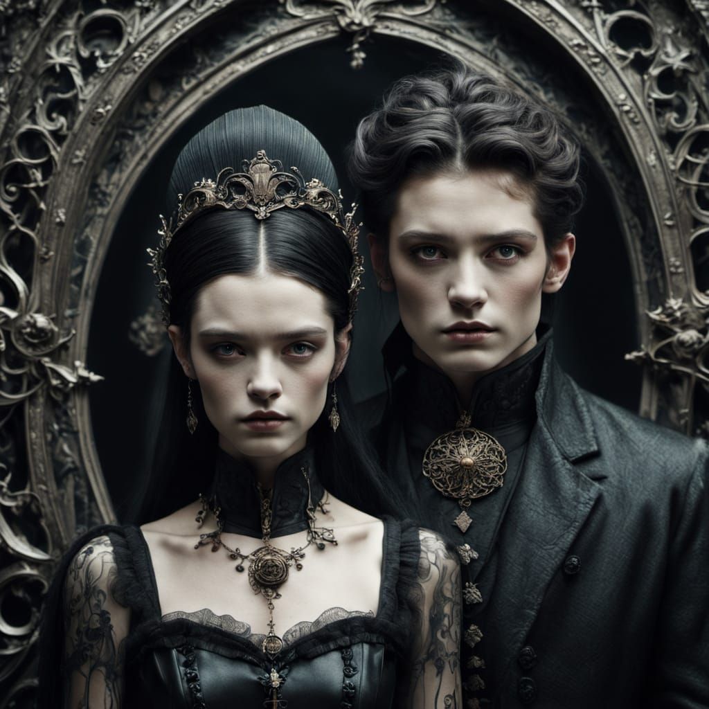 Gothic couple