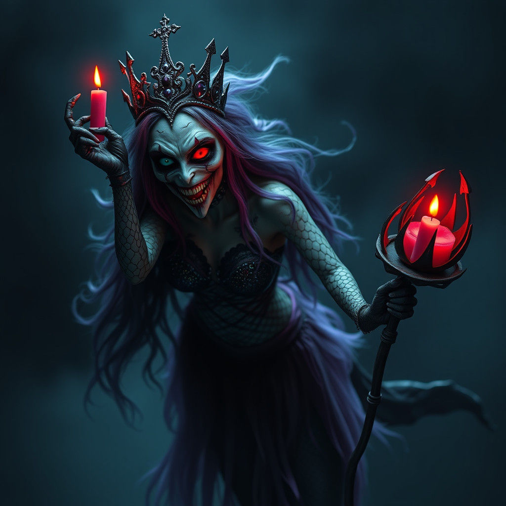 Scary Mermaid Haunter Princess