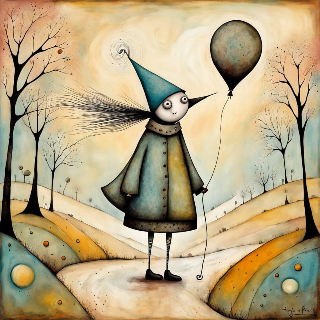 Ethereal Dreamscapes in Whimsical Style