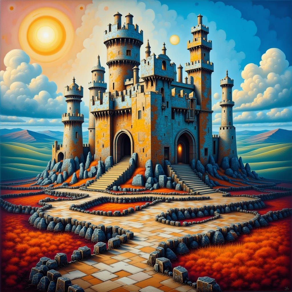 The Castle in the Valley