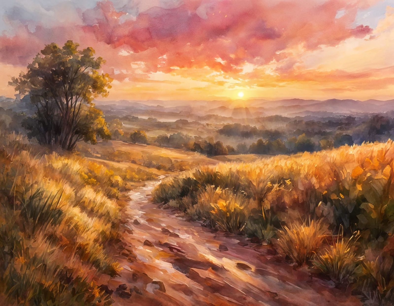 Oasthouse Inspired Sunrise