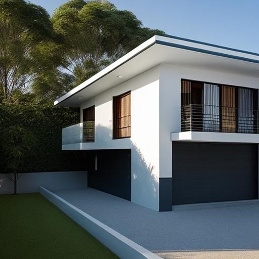 Rural Architecture in Countryside Setting