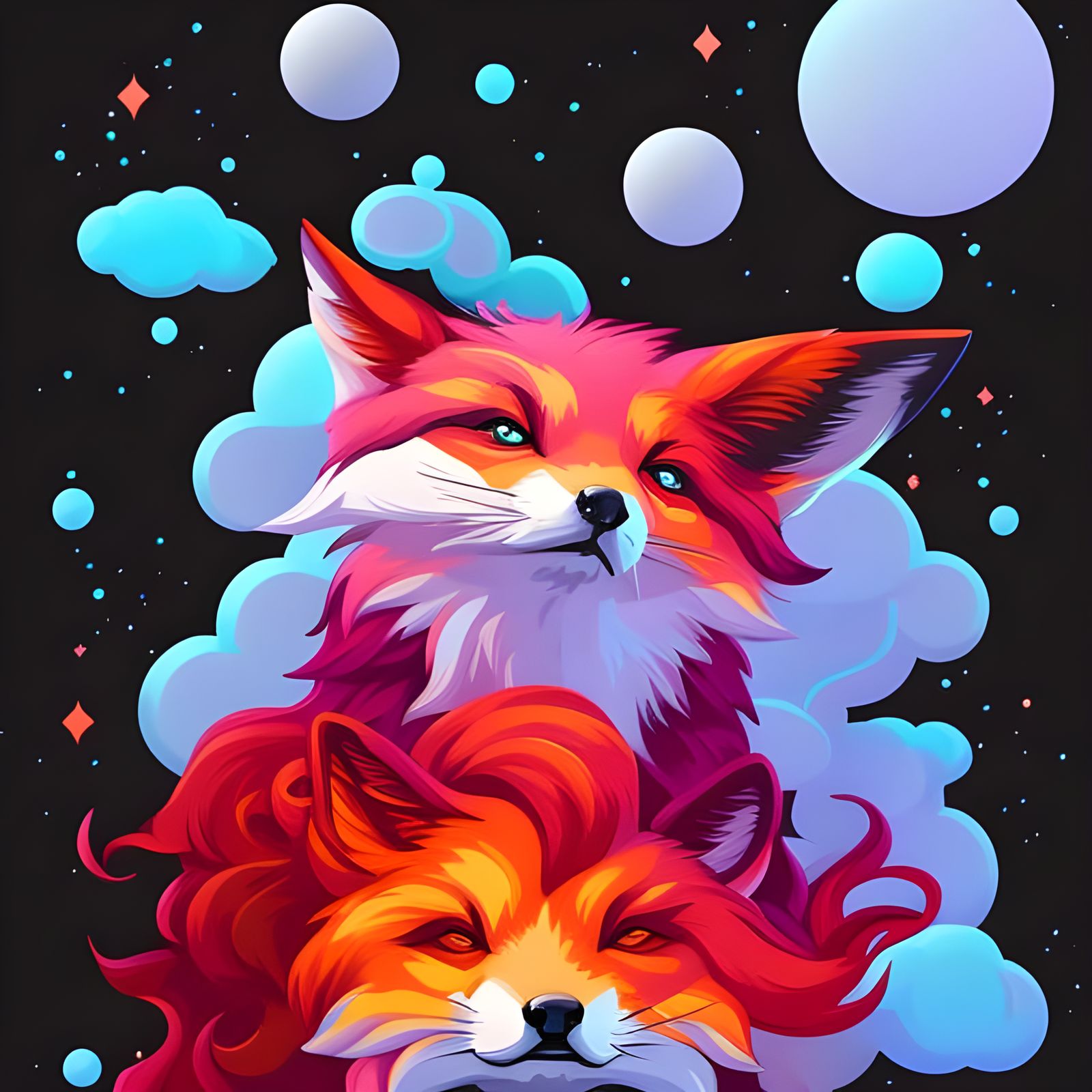 Celestial Fox Dreams