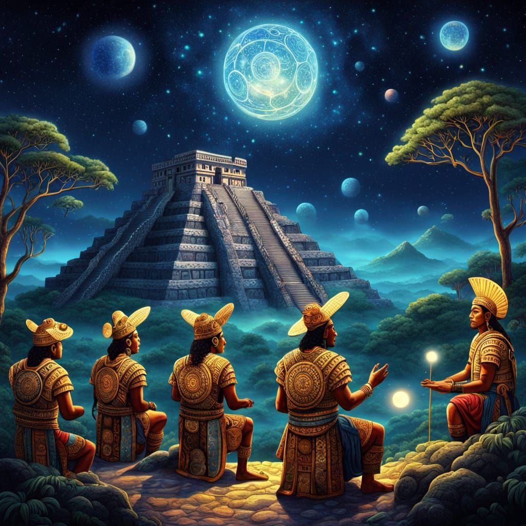 Mayan Astronomers Observe Constellations in Peruvian Style