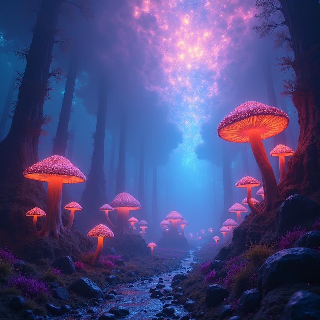 Mystical Realm: Trance Music in Hyperrealism