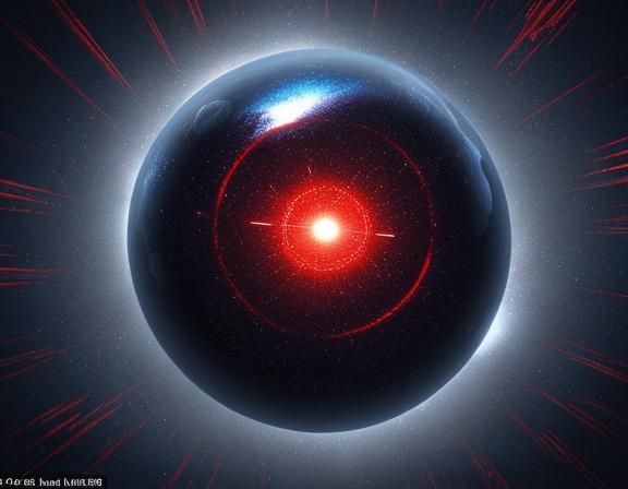 Figure Eight Symbol on Rising Sun