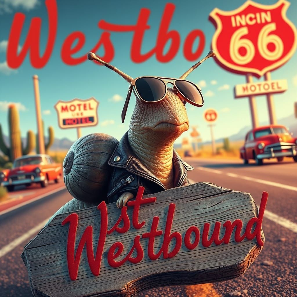 Snail Embarks on Retro Road Adventure