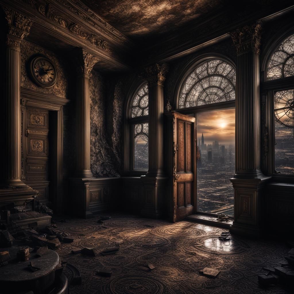 The End of Time in Hyperrealistic Detail