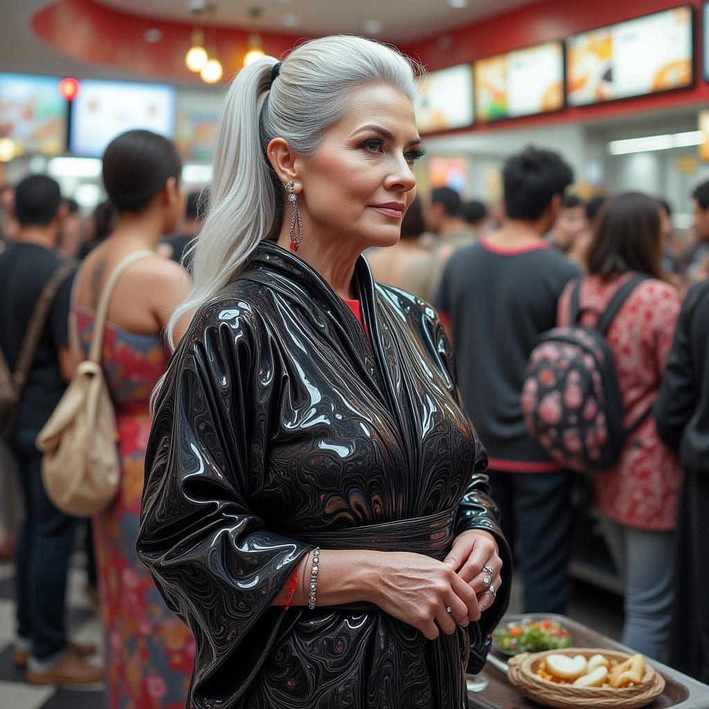 Thalia loves to show off 'elegantly'.