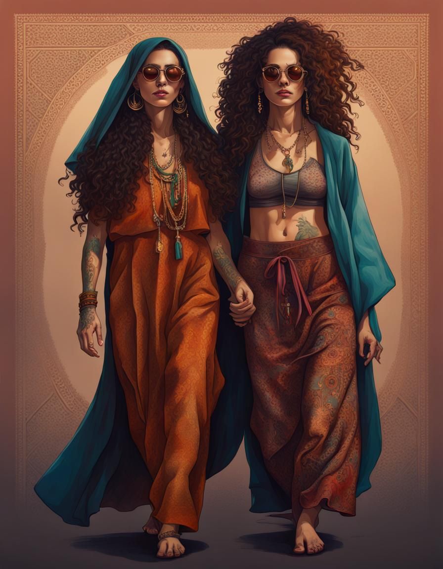 More of indigenous North African women