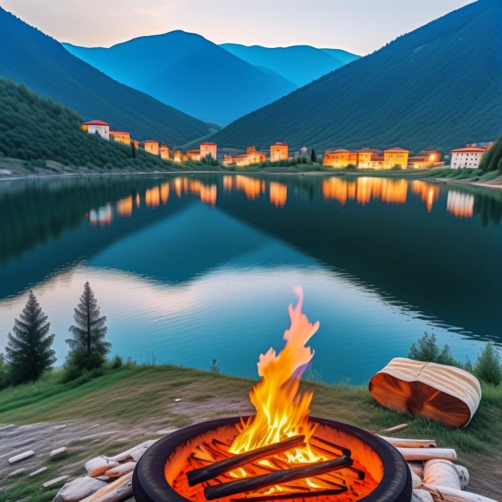 Tsarina Evdokija by Firelight