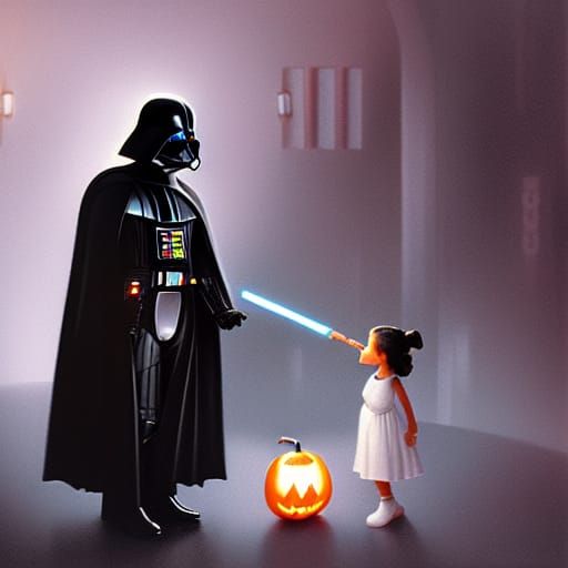 Darth Vader's Halloween: A Storybook Adventure