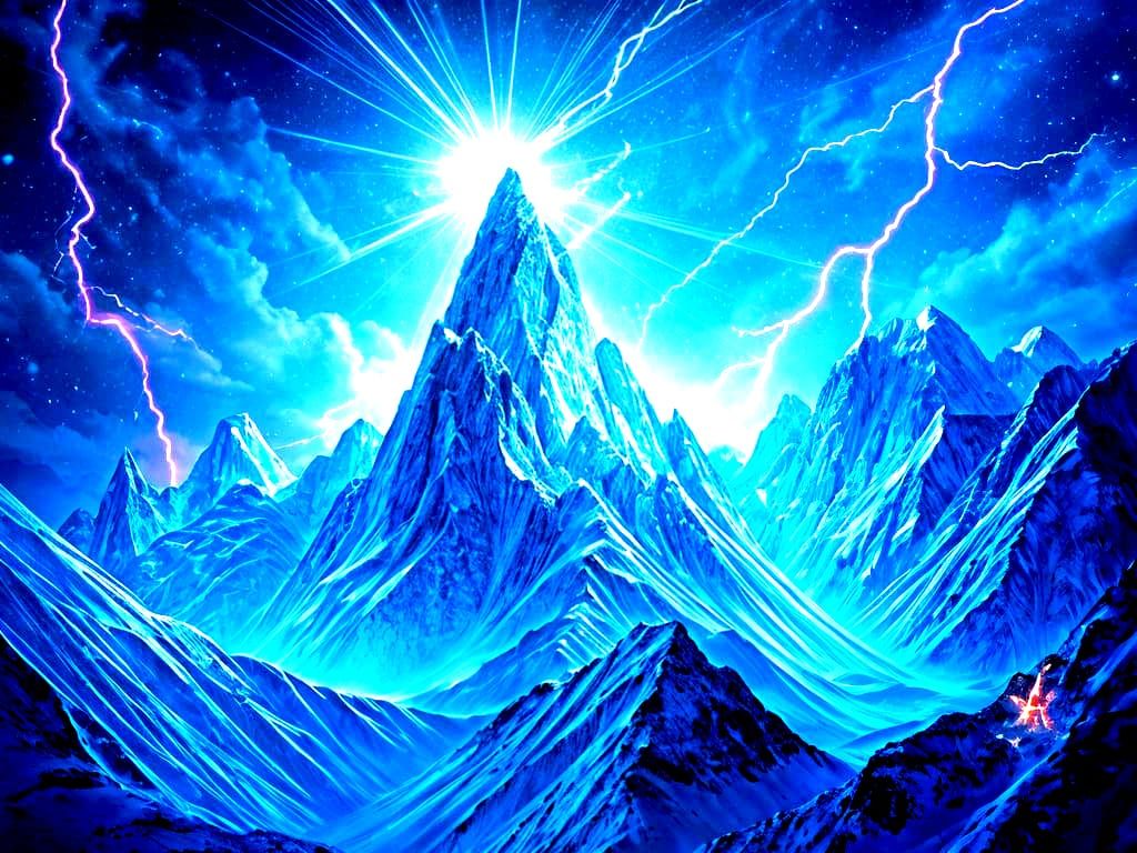 The Last Flame Dies At The Summit Of Electricity