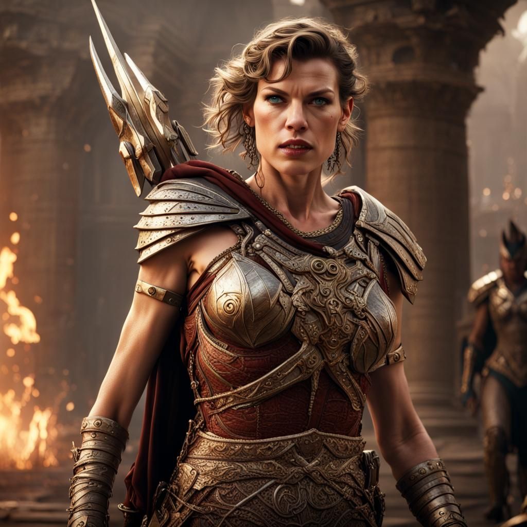 Milla Jovovich as DC's Antiope