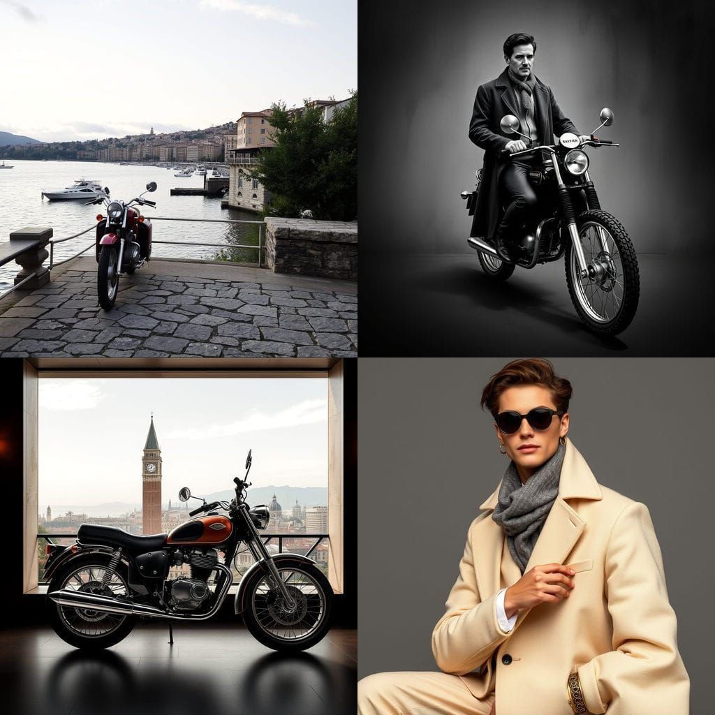 Visconti Style Image: Dynamic Light and Composition